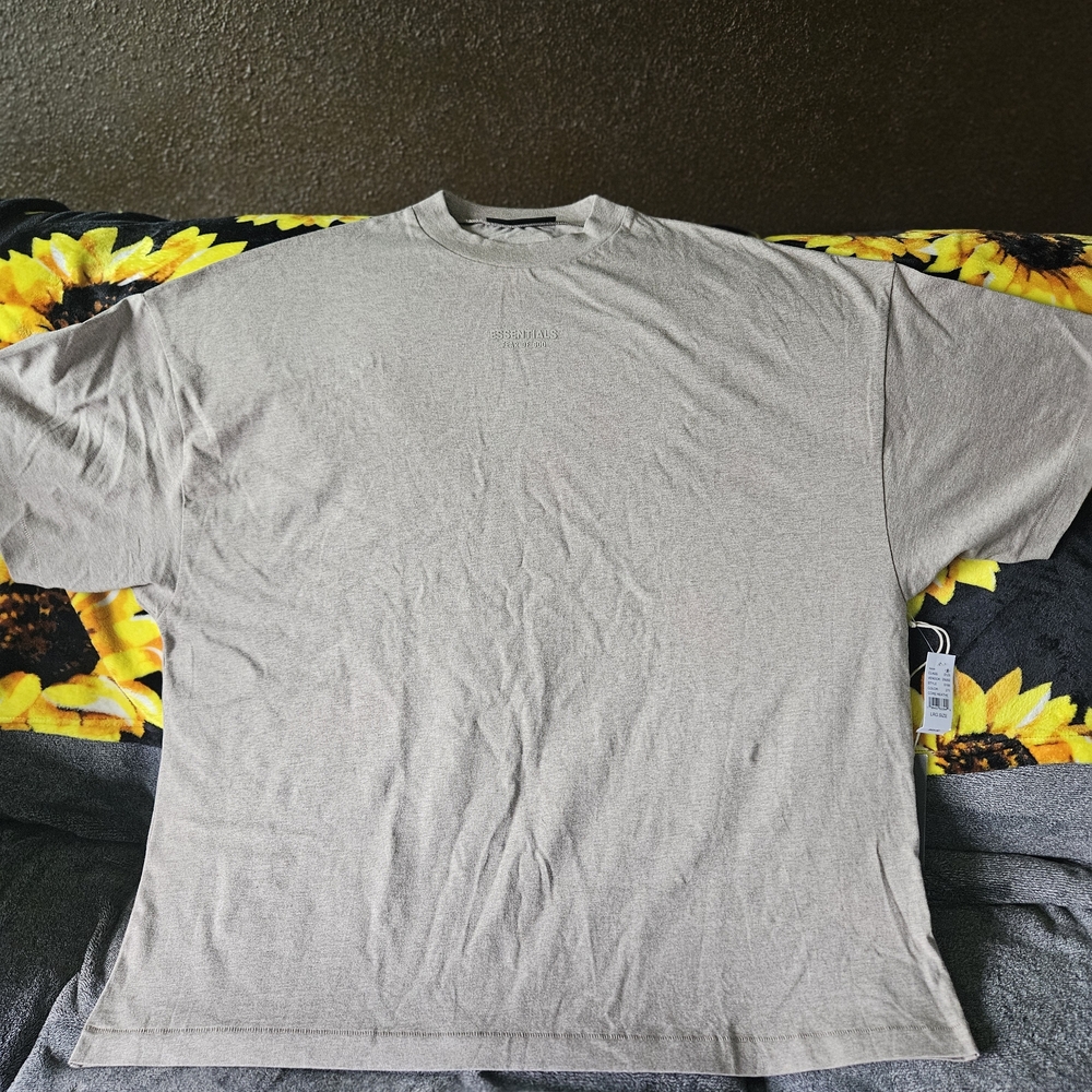Essentials Tee - Oatmeal Color